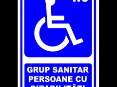 WC pentru persoane cu dizabilitati